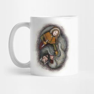 Wolfskin and the Huntress Mug